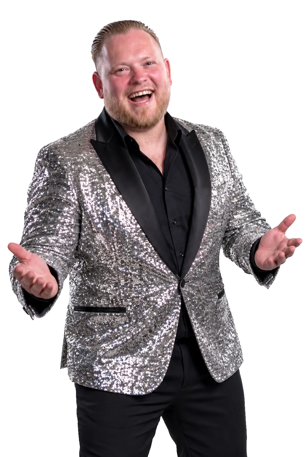 Kevin Froger in Glitter & glamour-stijl